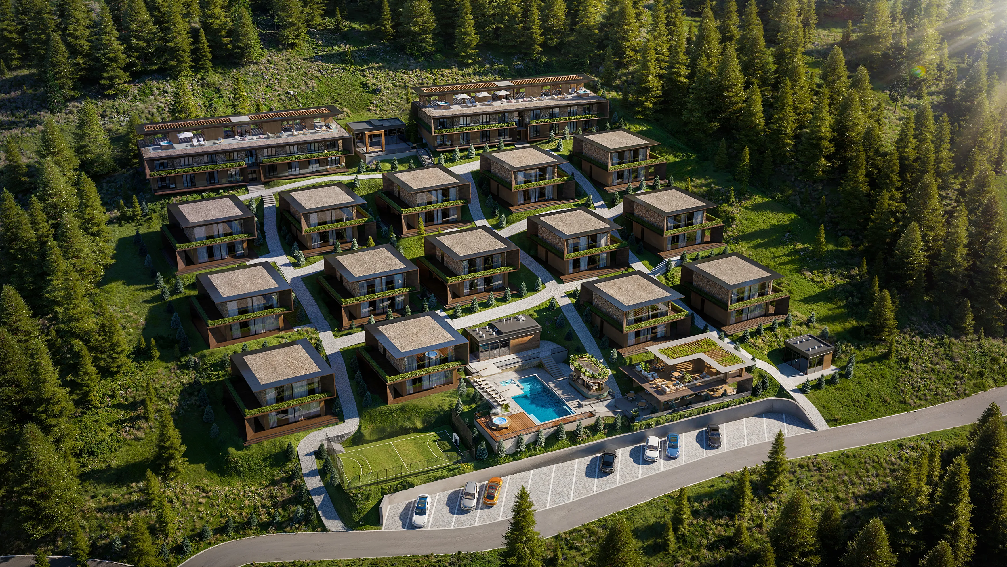 Aerial · Resort